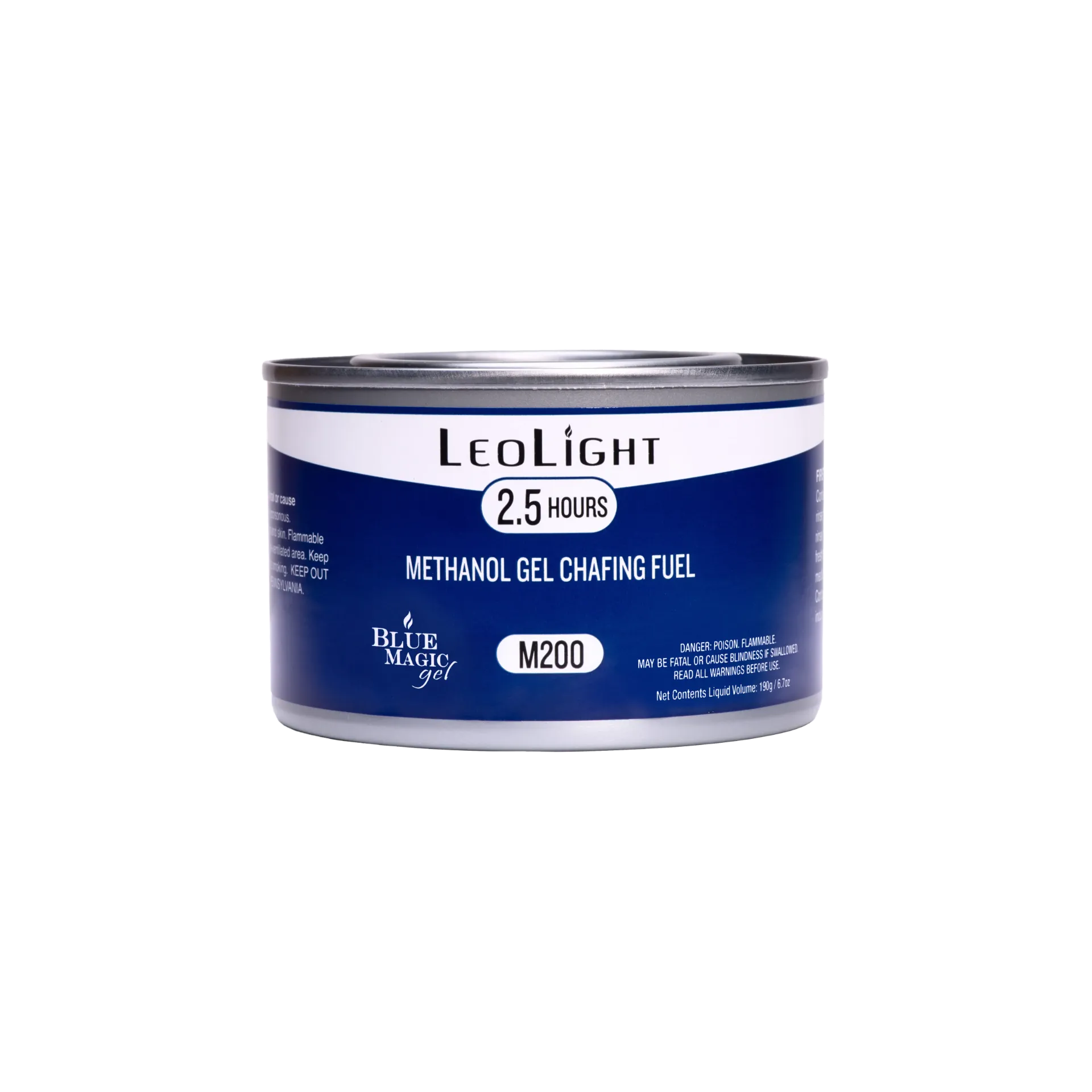 [M200] 2HR FUEL BLUE MAGIC METHANOL GEL 72CT