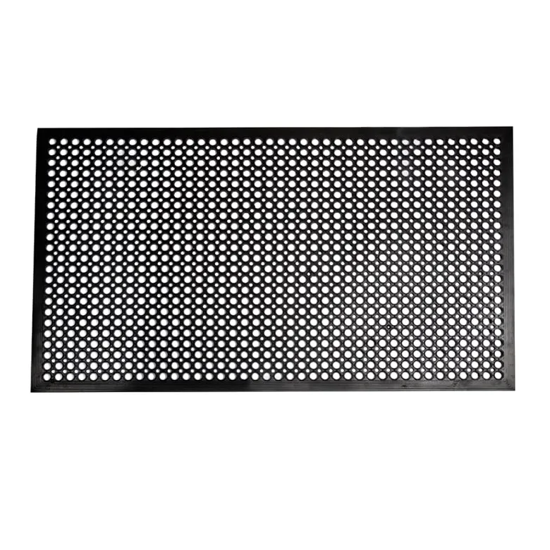 [RBM-35K] 3x5 LIGHT GREASE RUBBER FLOOR MAT BLACK