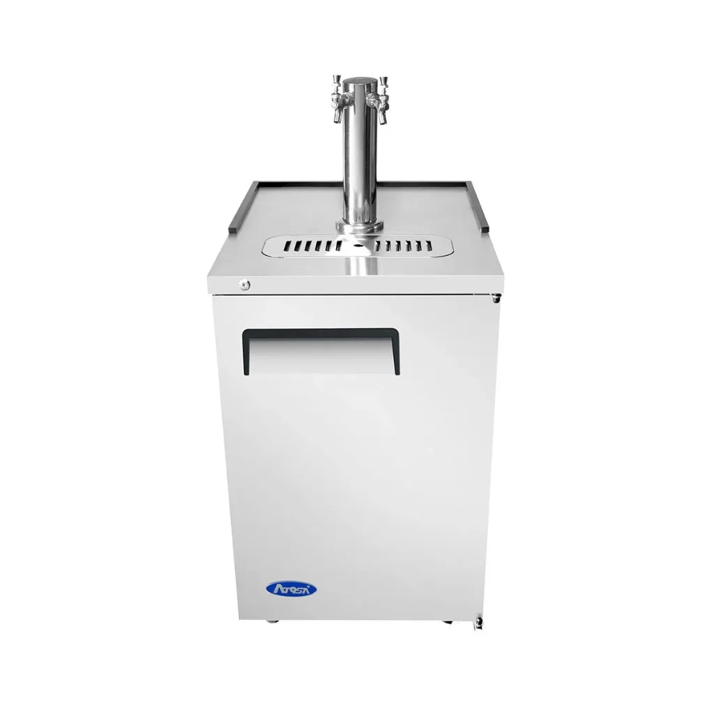 [MKC23GR] 7.1 CU FT DRAFT BEER COOLER DUAL FAUCET TOWER