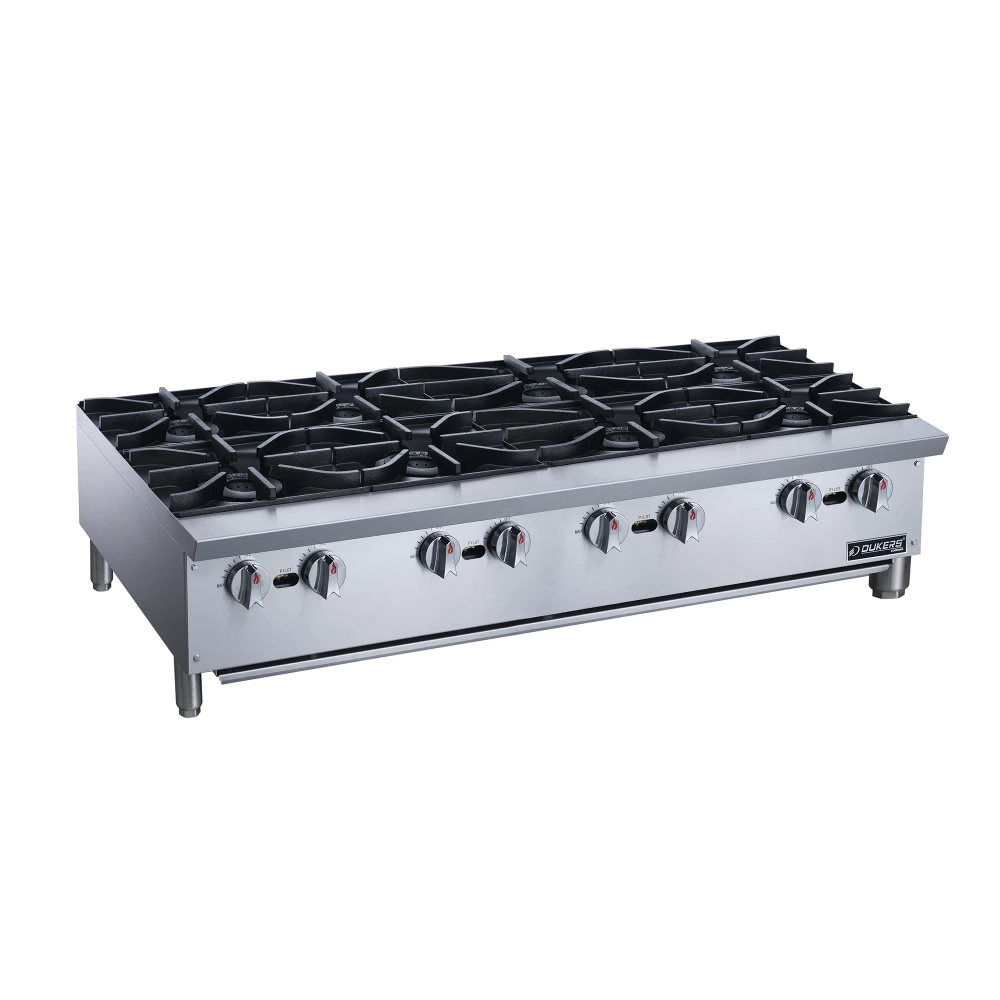[DCHPB48] 48" 8-BURNER HOTPLATE W/ MANUAL CONTROLS