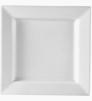 [PNS-9] 9” SQUARE DEEP PLATE SUPER WHT 2DOZ