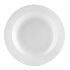 [UVS-3] 10OZ ROUND ROLLED EDGE PASTA BOWL WHT 2DZ